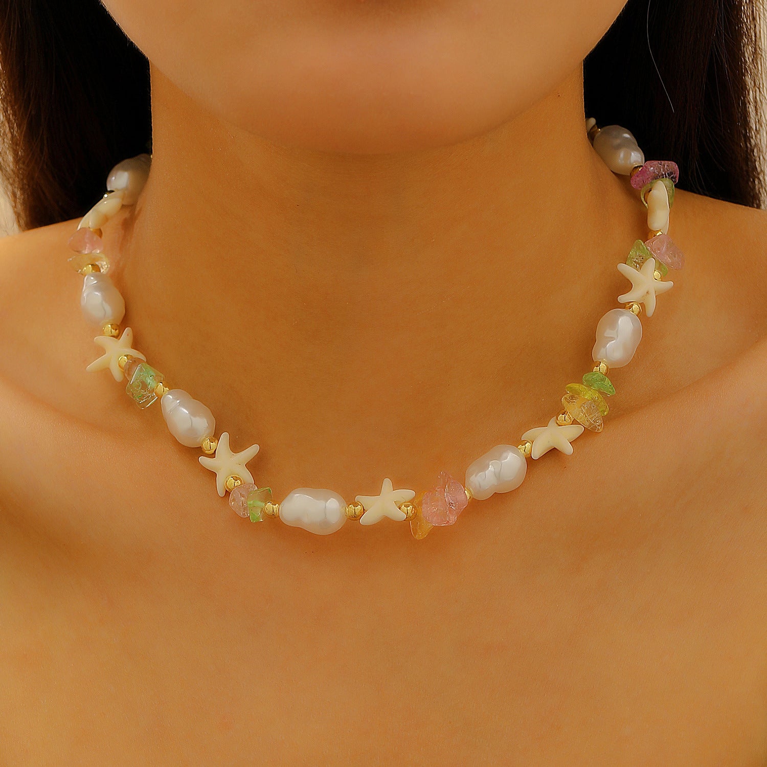 Boho Shell & Pearl Necklaces - Handmade Beach Jewelry for Women