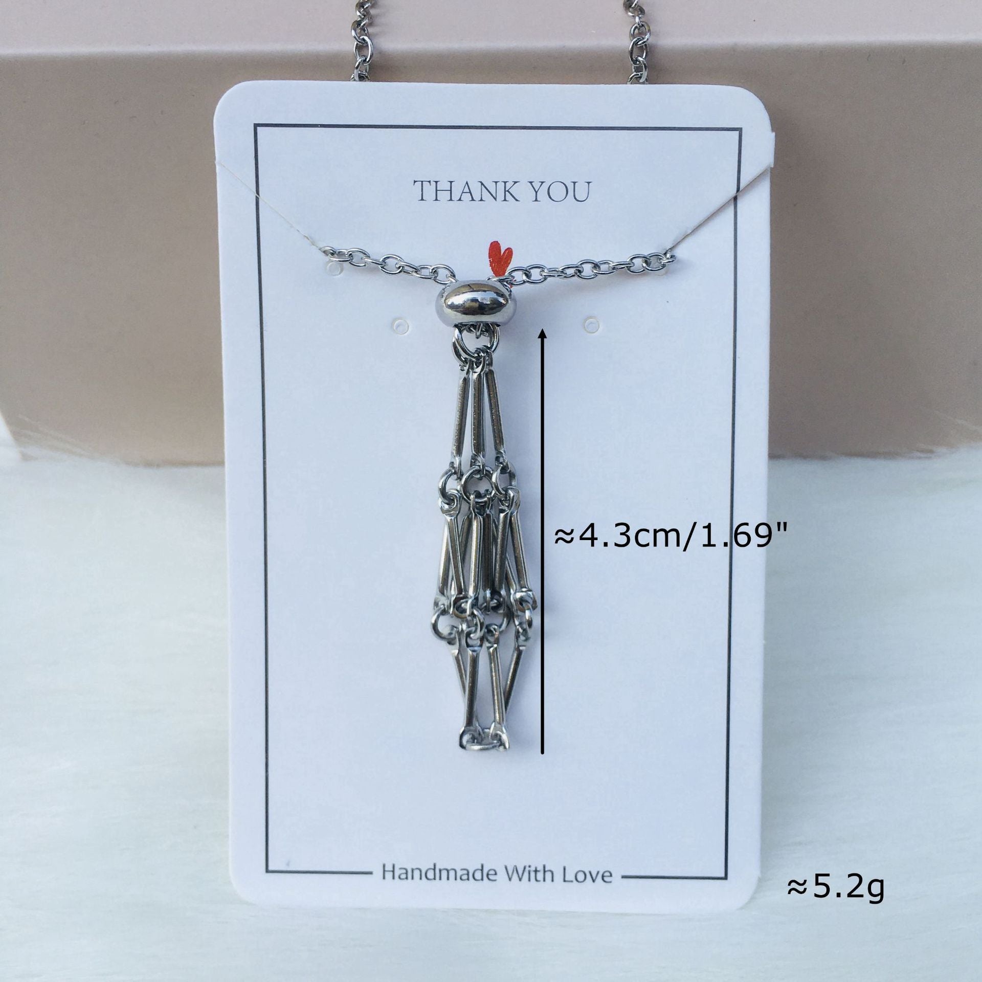 Natural Crystal Vine Diamond-Drop Pendant Necklace (Niche Design)