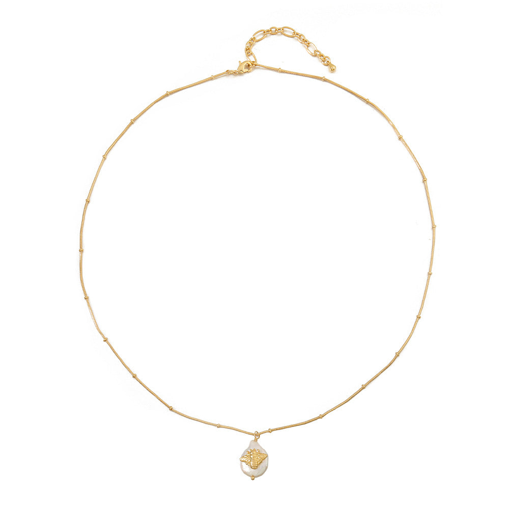 Natural Stone Layered Boho Long Necklace - Luxury Niche Piece