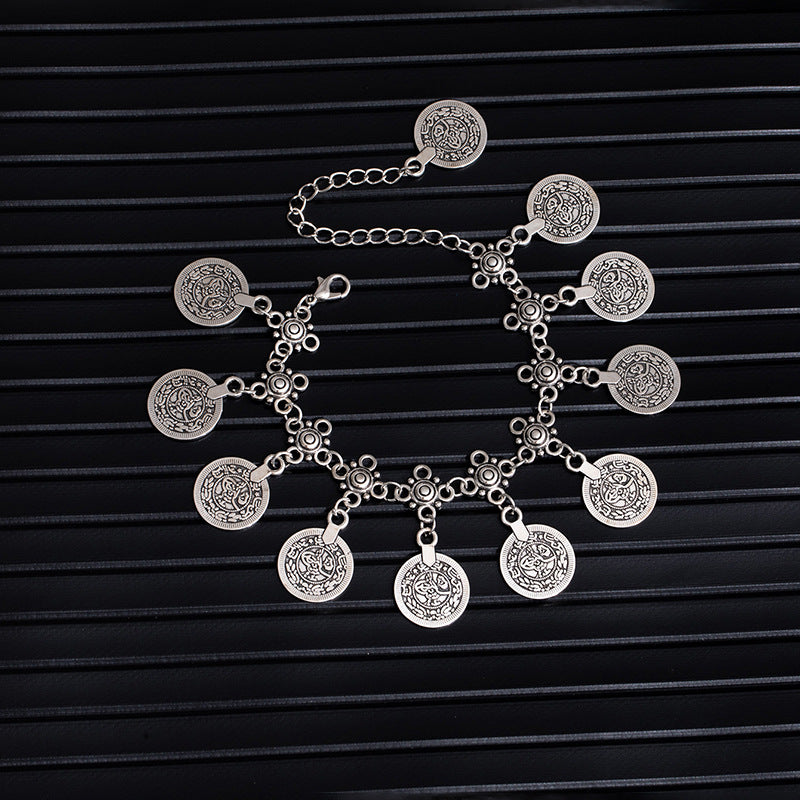 Bohemian - style Alloy Anklet