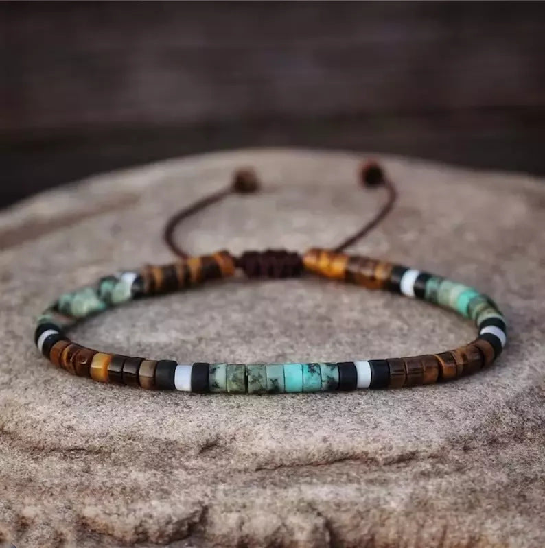 Bracelet | Natural Gemstone Spacer Bracelets |